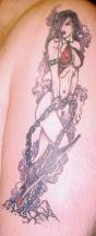 Girl in chans tattoo