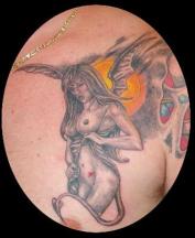 Sexy girl tattoo