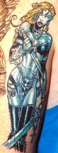 Powerful lady tattoo