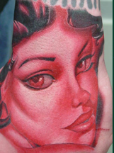 Red beautiful lady face photos.PNG