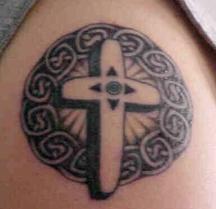 celtic cross tattoo