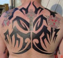 irish tribal tattoo