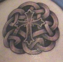 celtic crosse tattoo