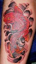 koi tattoo