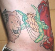 Animal tattoo