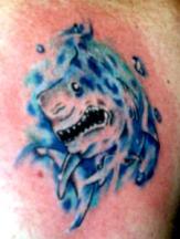 Shark tattoo