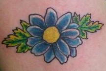 blueflower tattoo