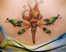 Toon fairy tattoo