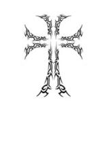 small tribal cross tattoo.jpg