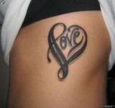 Heart Tattoos and Love Tattoos