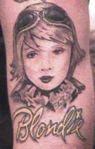 blondie tattoo