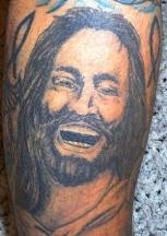 Jesus tattoo