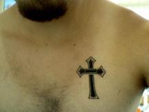 Tattoo tribal christian
