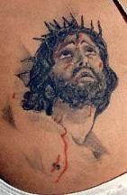 Jesus tattoo