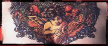 Baby angel tattoo