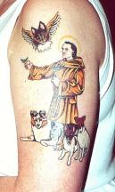 Monk tattoo