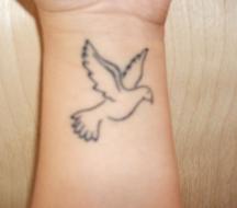 Dove wrist tattoo picture.JPG